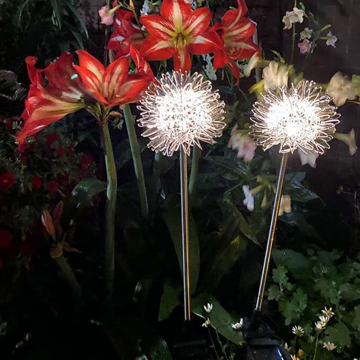 Solaris GlowSphere Gartenleuchte | Aluminiumkugel | LED Solarlicht | Wasserdicht | Warmweiß oder Weiß