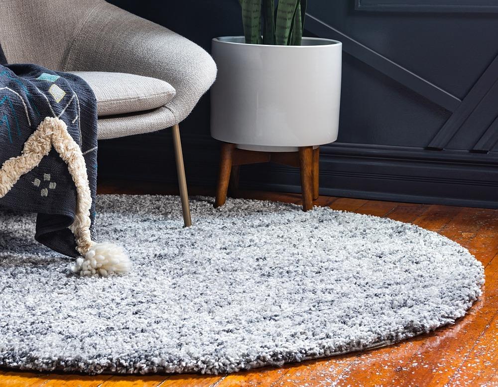 Marlea Hochflor Teppich mit Meliertem Design | Weich & Gemütlich | Perfekt für Wohnzimmer & Schlafzimmer