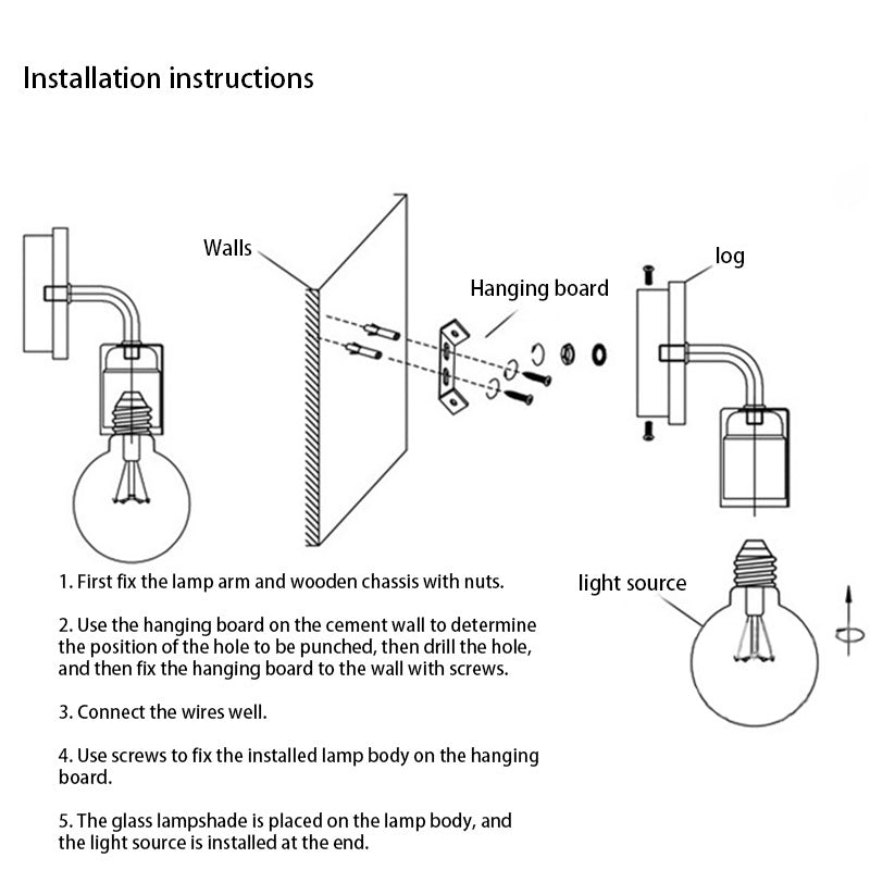 ArcoLune Wandleuchte | Modernes gebogenes Holz-Design | Beleuchtung für Schlafzimmer | Stilvoll & funktional