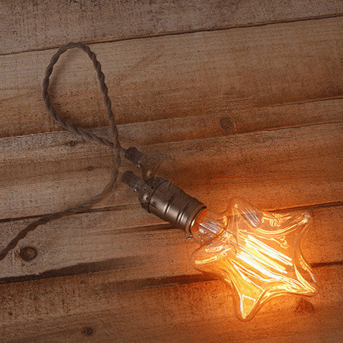 GlowForge Retro Pendelleuchte | Einflammig | Vintage Design in 3 Formen | Deko-Lampe für Zuhause