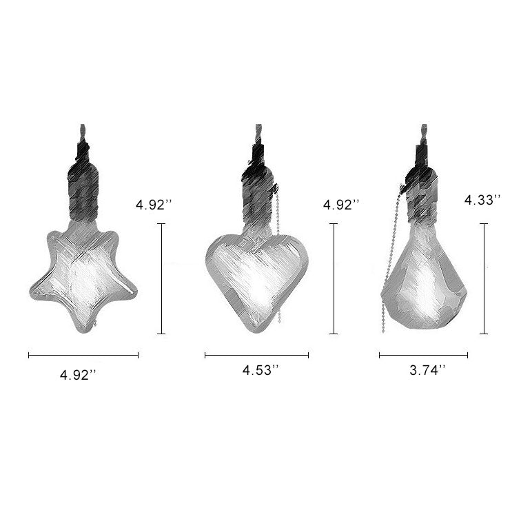 GlowForge Retro Pendelleuchte | Einflammig | Vintage Design in 3 Formen | Deko-Lampe für Zuhause