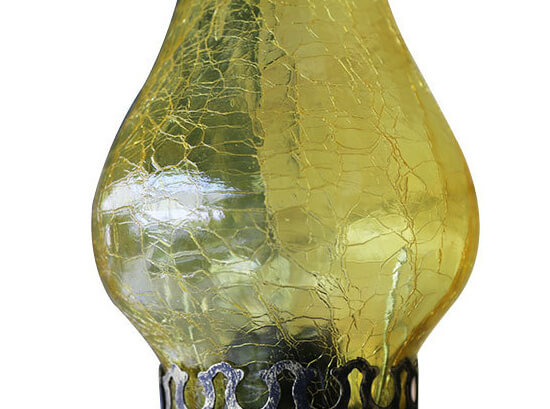 Lantivo Retro Kerosin Antike Wandleuchte | 1-Licht Design | Glaslampenschirm | Vintage Beleuchtung für Wohnräume