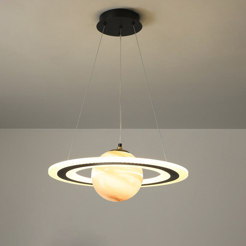 NovaOrbit Kids LED Kronleuchter | Kreatives Weltraumdesign | Dimmbar & Farbenfroh | Modern