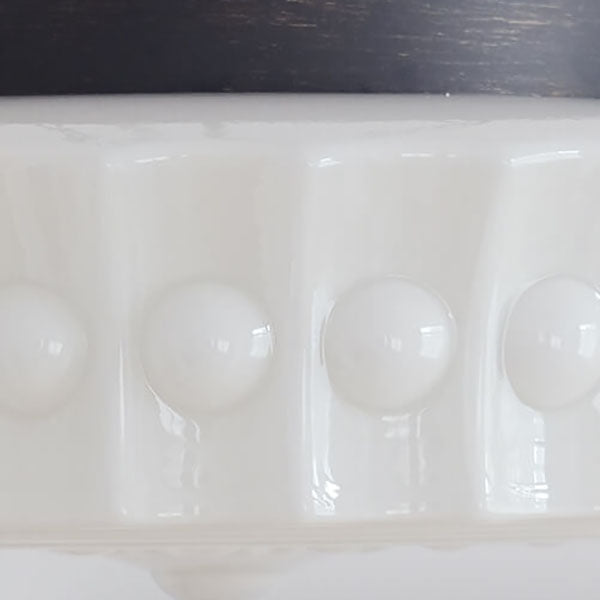 LumeStripes Vintage LED-Deckenleuchte | Jade-Glas | Französisches Design | Semi-Flush oder Hängelampe