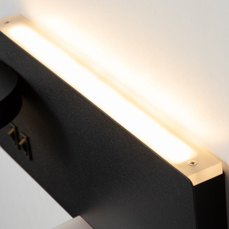 LumiSmart USB LED Wandleuchte | Modernes Design | Flaches Leselicht mit Warmweiß | Intelligente Wandbeleuchtung