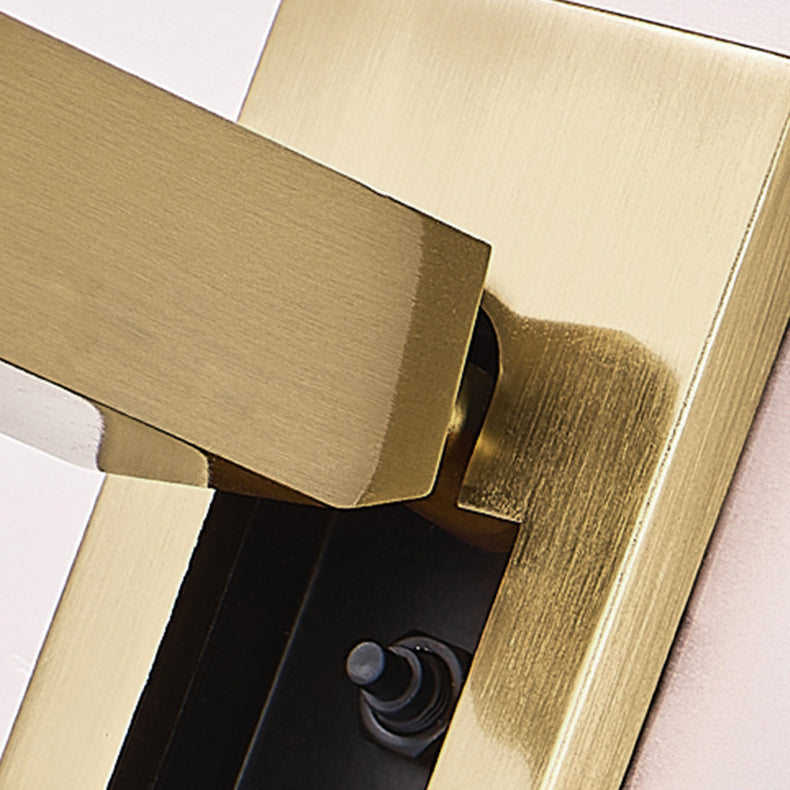 LineaGlow Minimalistische LED Wandleuchte | Rechteckiges Aluminium-Design | Mit Schalter & USB-Option