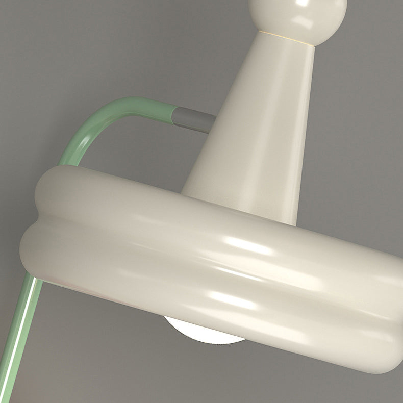 LunaFrame Minimalist Wandlampe | Rundes Eisen-Metall-Design | Schlafzimmerbeleuchtung | Warmlicht | Modern & Stilvoll