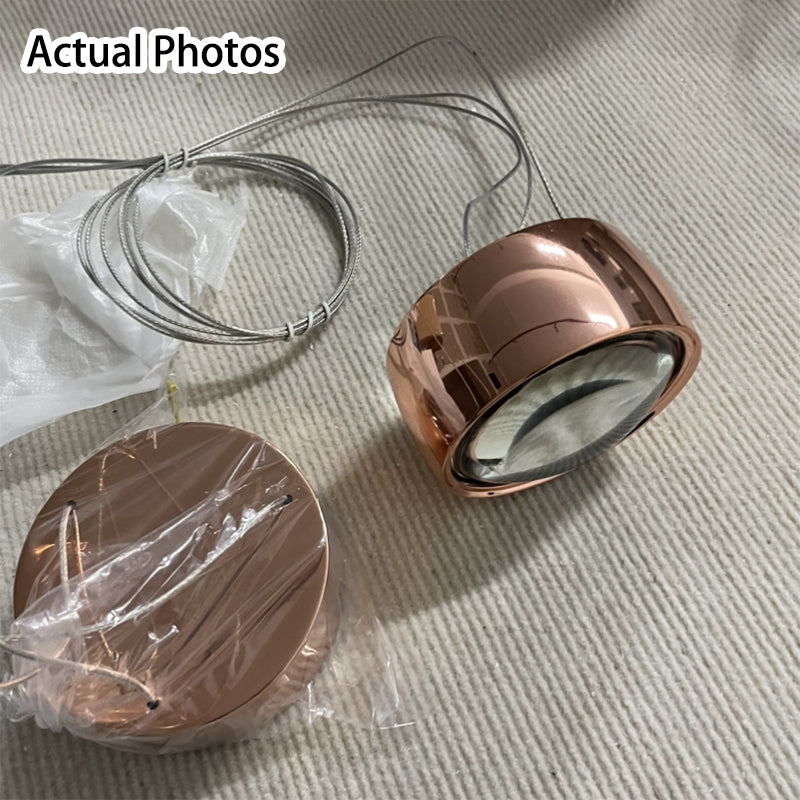 CylinBright LED Pendelleuchte | Nordic Design | Intelligenter Sensor | Metallzylinder | Dimmbar