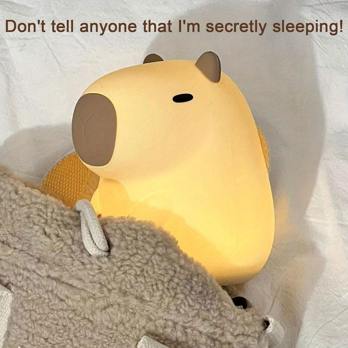 SnuggleLume Squishy LED Nachtlicht | Dimmbar & Wiederaufladbar | Touch-Tierlampe für Kinderzimmer & Schlafzimmer