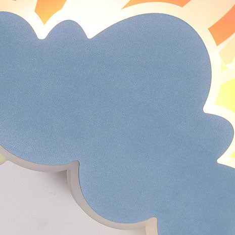 SkyDream LED Wandleuchte | Kreatives Heißluftballon- & Wolkendesign | Für Kinderzimmer | Warmweißes & Weißes Licht