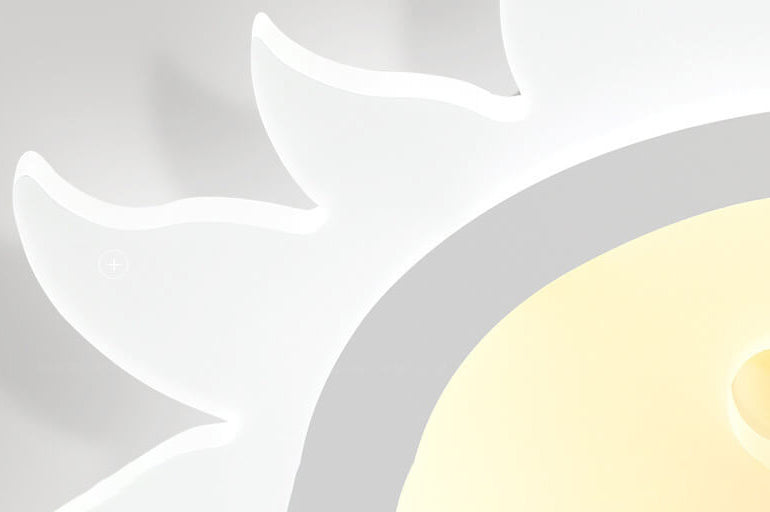 SunnyGlow Smiley LED Deckenleuchte | Cartoon Design | Warm- & Weißlicht | Dimmbar | Kinderzimmer