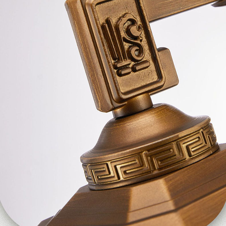 LumiHaven Außen-Wandleuchte im Pagodenstil | Wetterfestes Aluminium | Elegantes Licht für Garten & Terrasse