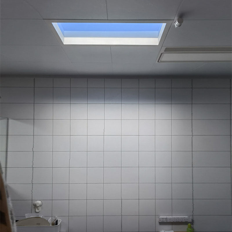 HaloSky Intelligente LED-Deckenleuchte | Modernes Design | Aluminium | Simulation von Wettereffekten