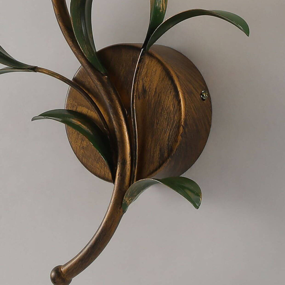 FioroGlass Kunstvolle Glasblüten Wandleuchte | Minimalistisches Design | 1/2 Lichter | Dekoration für Zuhause