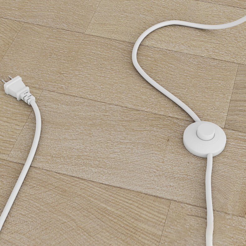 Glorovia Stehende Stofflampe | Modernes Kegeldesign | Stabiler Eisenfuß | Stimmungsvolle Beleuchtung für Wohnzimmer