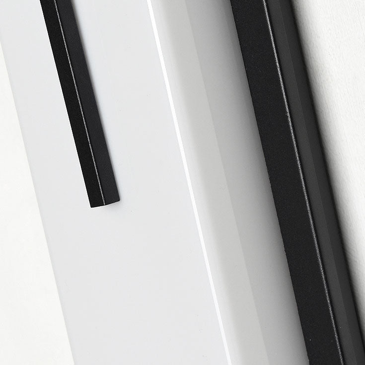 LumenEdge Außenwandleuchte | Minimalistisches Design | Edelstahl & Acryl | LED Wasserdicht