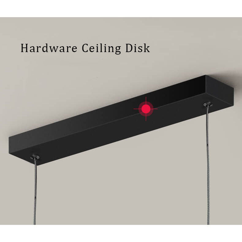 LineoLux LED Pendelleuchte | Minimalistisches N-Design | 2-Licht LED Lampe | Moderne Beleuchtung für Esszimmer & Büro