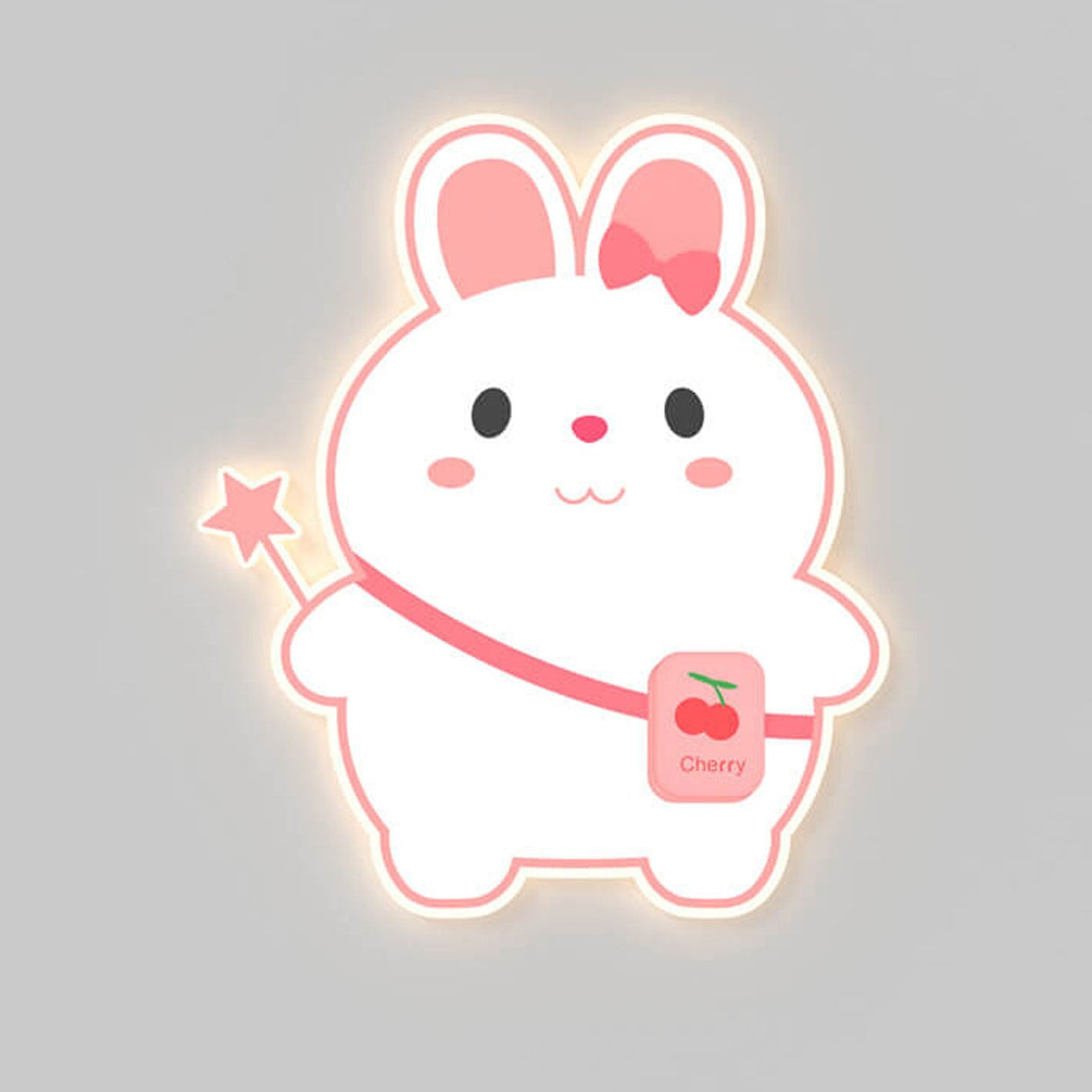 GlowBunny LED Kinder Wandleuchte | Kreatives Design | Einhorn & Hase | Dimmbar & Modern