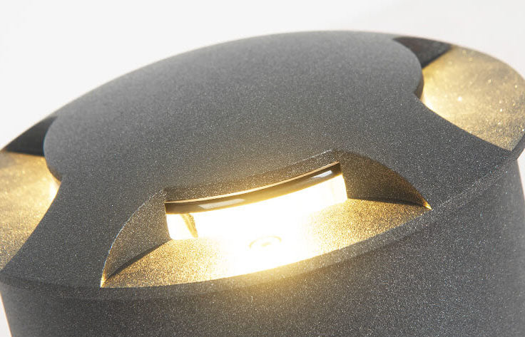 SolaraVive LED Erdstrahler | Wasserdicht | Minimalistisches Design | Außenbeleuchtung | Gartenstrahler