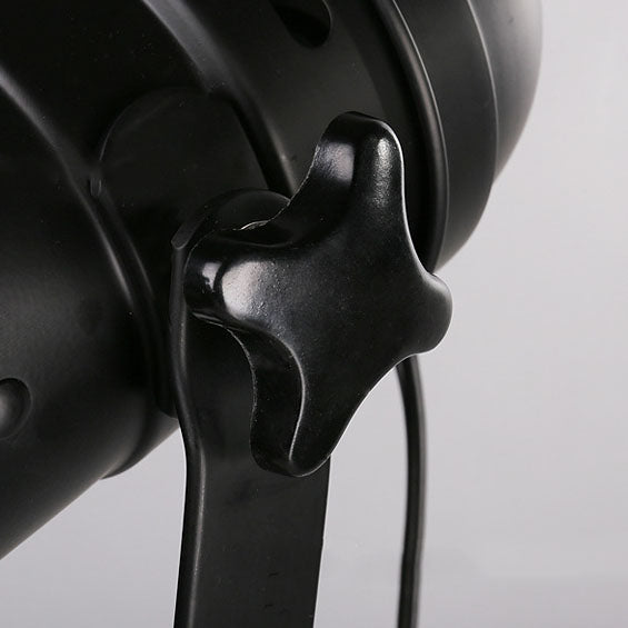 FotoBeam Vintage Stehlampe | Industrial Design | Holz-Stativ & Metall | 1-flammig