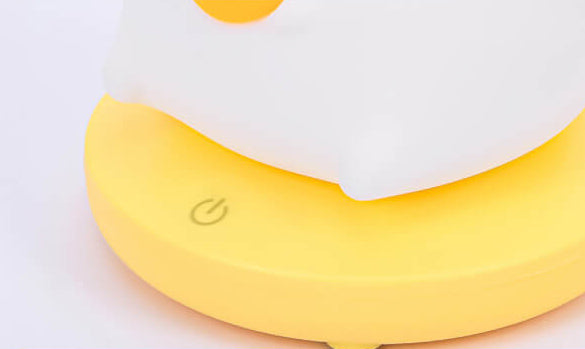 Luminio PalsTier Nachtlicht | Kreatives Silikondesign | Wiederaufladbar via USB | Deko-Tischlampe für Kinder