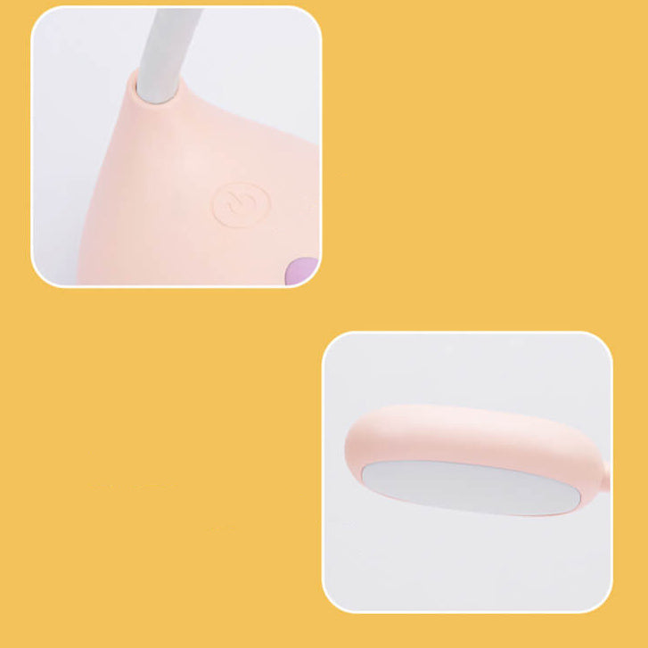 DinoGlow Kinder LED-Schreibtischlampe | Augenfreundlich | Wiederaufladbar | Perfekt fürs Kinderzimmer