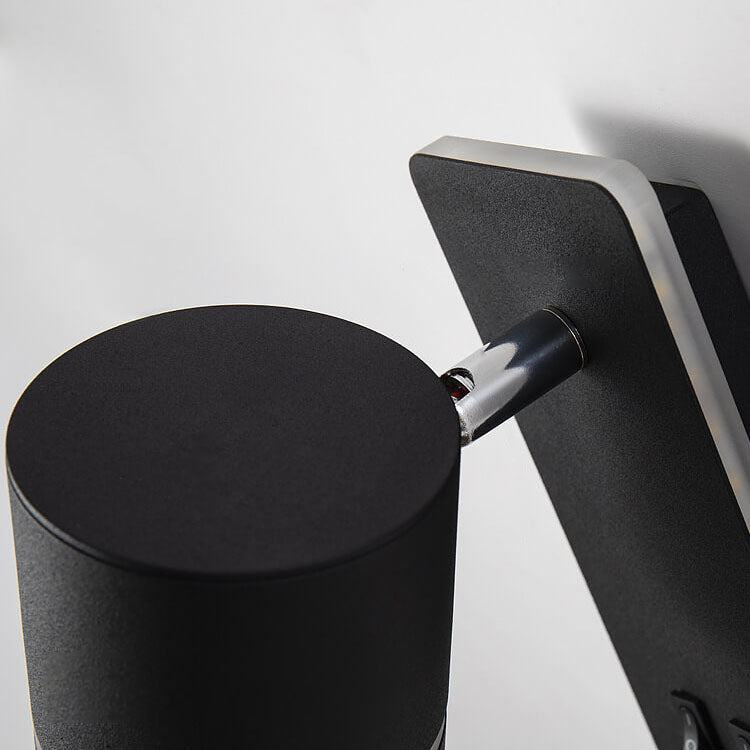 LumoSquare Nordic Minimalist LED Wandleuchte | Rotierbarer Wandstrahler | Leselicht & Dekor