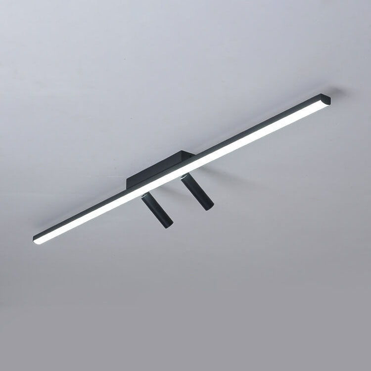 LumiTrack Nordic LED Deckenleuchte | Minimalistisches Design | Spotlights auf Acrylbasis | Modern & Energieeffizient