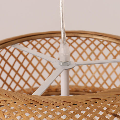 Zenoku Bambus Hängeleuchte | Traditionelles Design | Natürliche Eleganz | Beleuchtung fürs Wohnzimmer