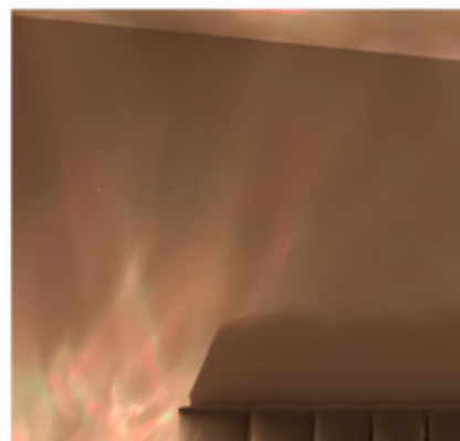 CrystalNova Dynamische LED-Projektionslampe | Kristalleffekte | Stimmungslicht | Dekorative Beleuchtung