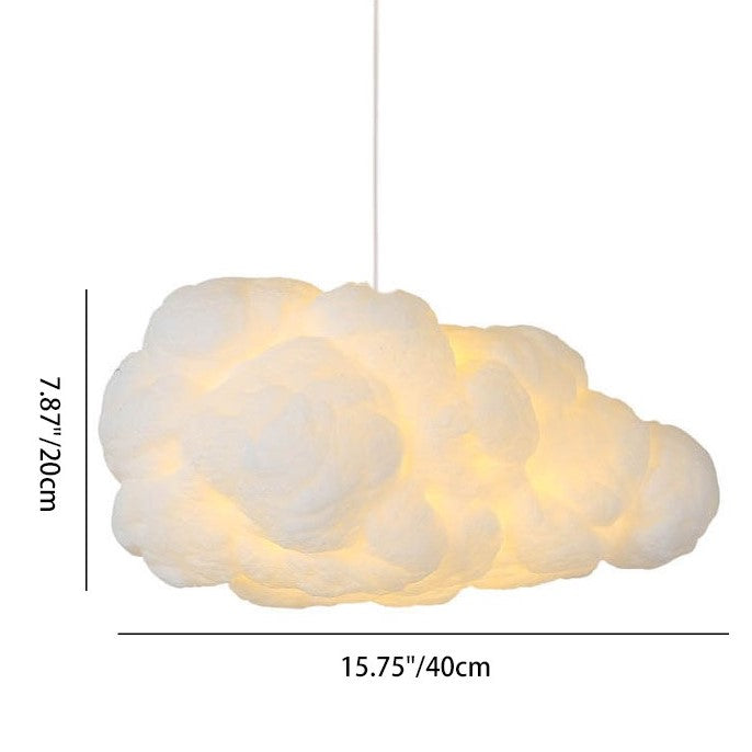 NimbusGlow LED Wolken Pendelleuchte | Schwimmendes Design | Moderne Beleuchtung | Dekorative Hängeleuchte