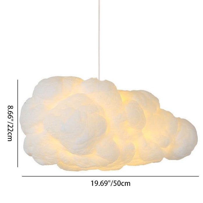 NimbusGlow LED Wolken Pendelleuchte | Schwimmendes Design | Moderne Beleuchtung | Dekorative Hängeleuchte