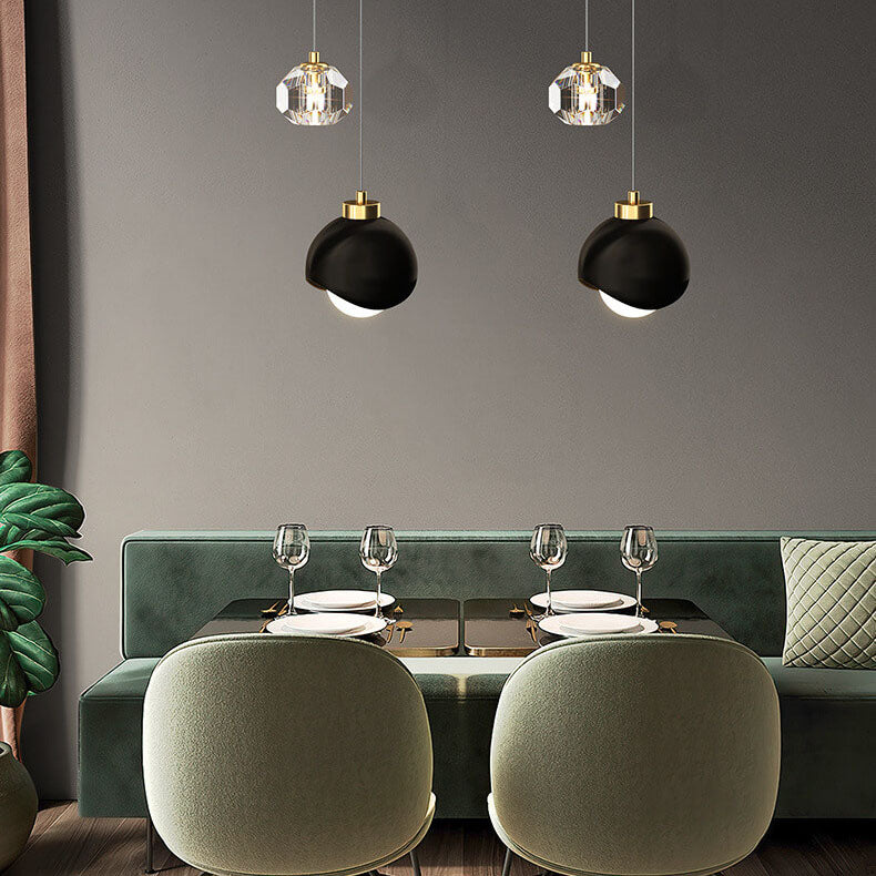 AstraLux Island LED Pendelleuchte | Modern | Luxus Design | Eisen und Messing | Deko für Zuhause