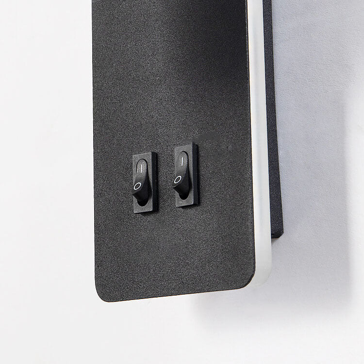 LumoSquare Nordic Minimalist LED Wandleuchte | Rotierbarer Wandstrahler | Leselicht & Dekor