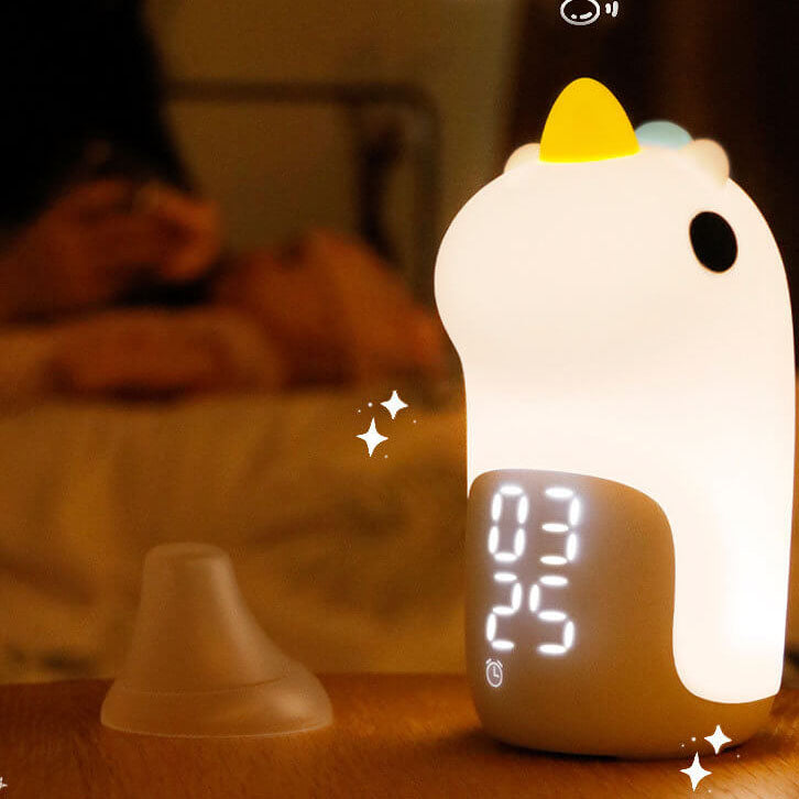 Unilora DreamLight Wecker | Einhorn Design | Timer & LED Nachtlicht | Kinderzimmer-Deko