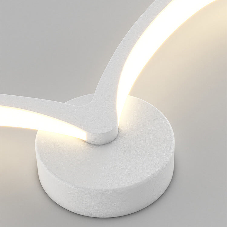 AeroViva Nordic Design LED-Wandleuchte | Minimalistisches Acryl | Seemöwen-Design | Energieeffizient & Modern