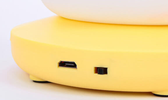 Luminio PalsTier Nachtlicht | Kreatives Silikondesign | Wiederaufladbar via USB | Deko-Tischlampe für Kinder