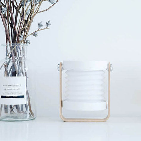 LumoFold Laternenlampe | Faltbare & Tragbare LED-Tischlampe | Nachtlicht & Dekoration | Kreatives Design