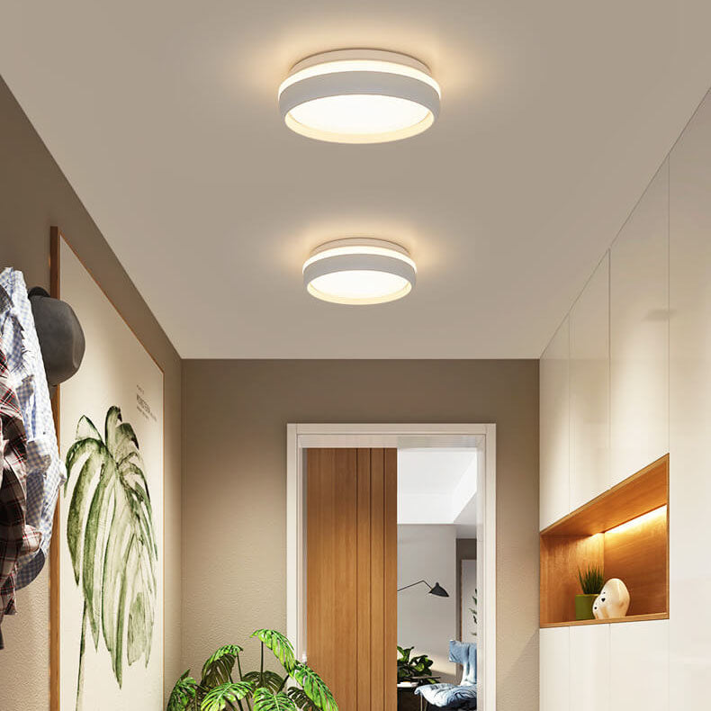 ColoroMac LED Deckenleuchte | Kreatives Runddesign | Macaron-Farben | Energiesparend & Stilvoll