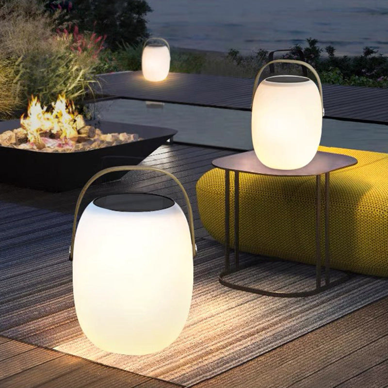 SunBasket Tragbare Solar LED Laterne | Wasserdichte Outdoor-Deko | Solarlicht für Garten & Terrasse