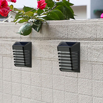 SolarVista LED Wandleuchte | Trapezdesign | Wasserdicht | Solar Außenbeleuchtung | Energieeffizient