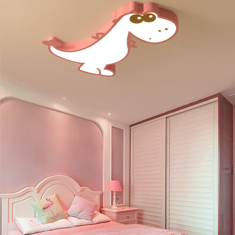 DinoBright LED Deckenleuchte | Kreatives Dinosaurier-Design | Kinderzimmerlampe | Warm- & Weißlicht | Dimmbar