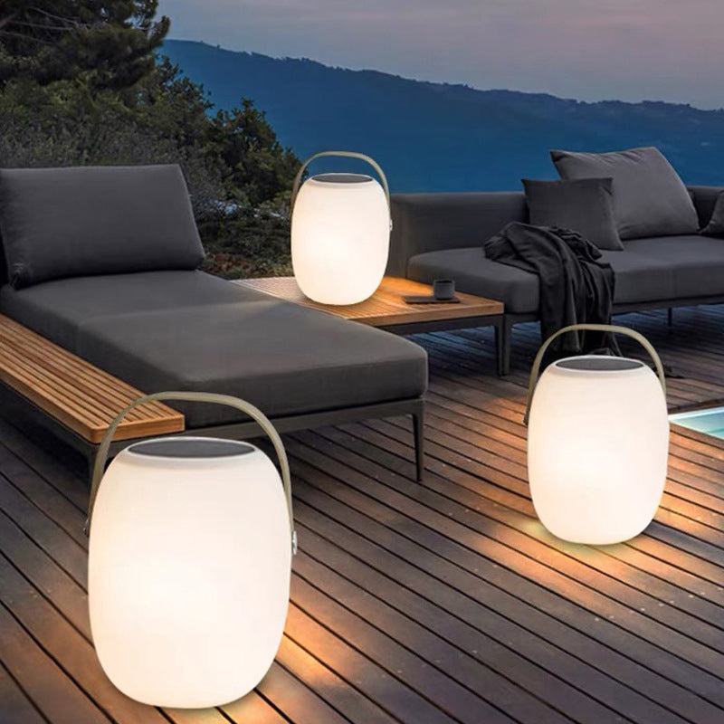 SunBasket Tragbare Solar LED Laterne | Wasserdichte Outdoor-Deko | Solarlicht für Garten & Terrasse