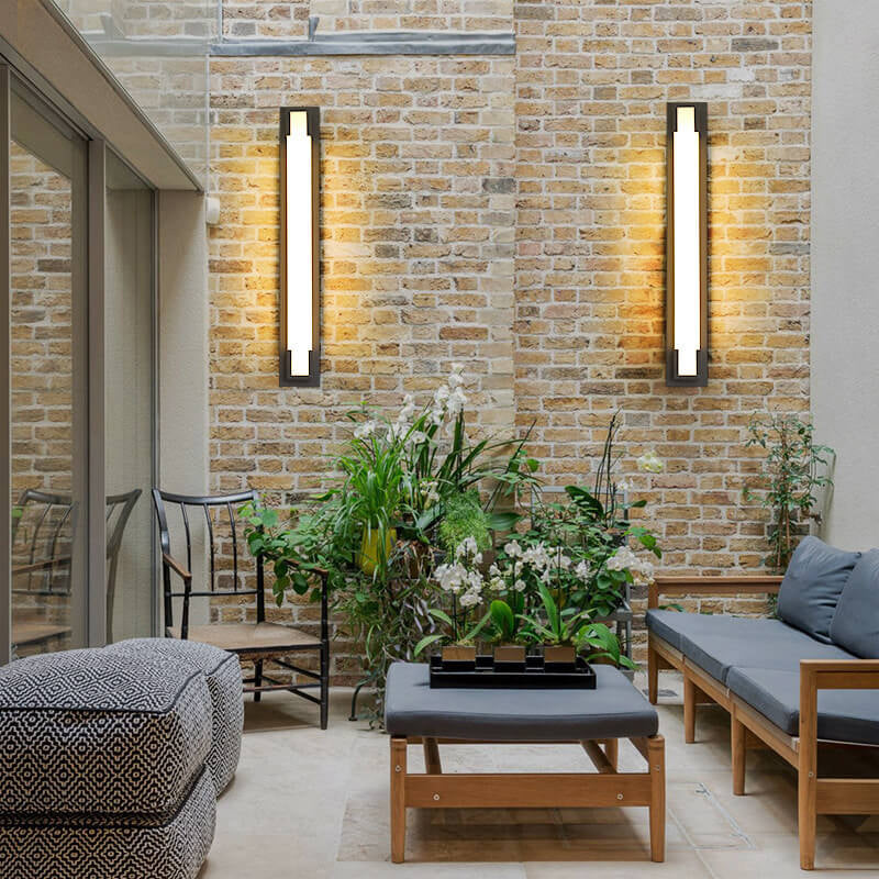 LumeStrip LED Wandleuchte | Langes Minimalistisches Design | Wasserdicht | Außenbeleuchtung | Warmweiß & Kaltweiß