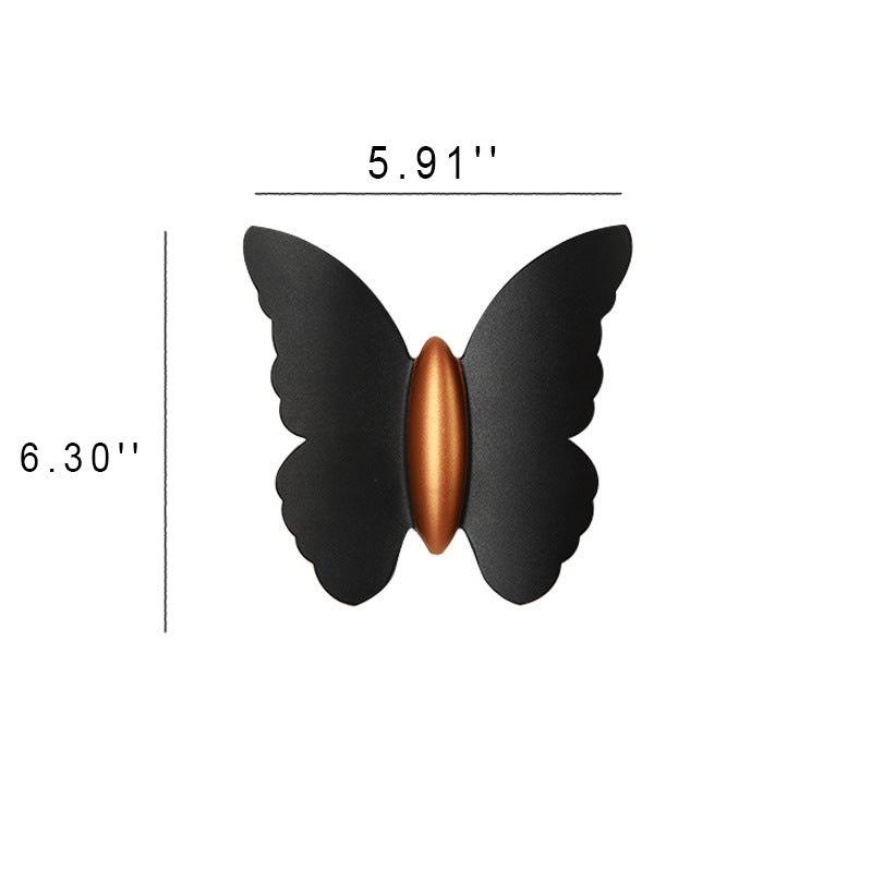 FluturaGlow LED Wandleuchte | Kreatives Schmetterlingsdesign | Outdoor Wasserdicht | Stimmungsvolle Beleuchtung