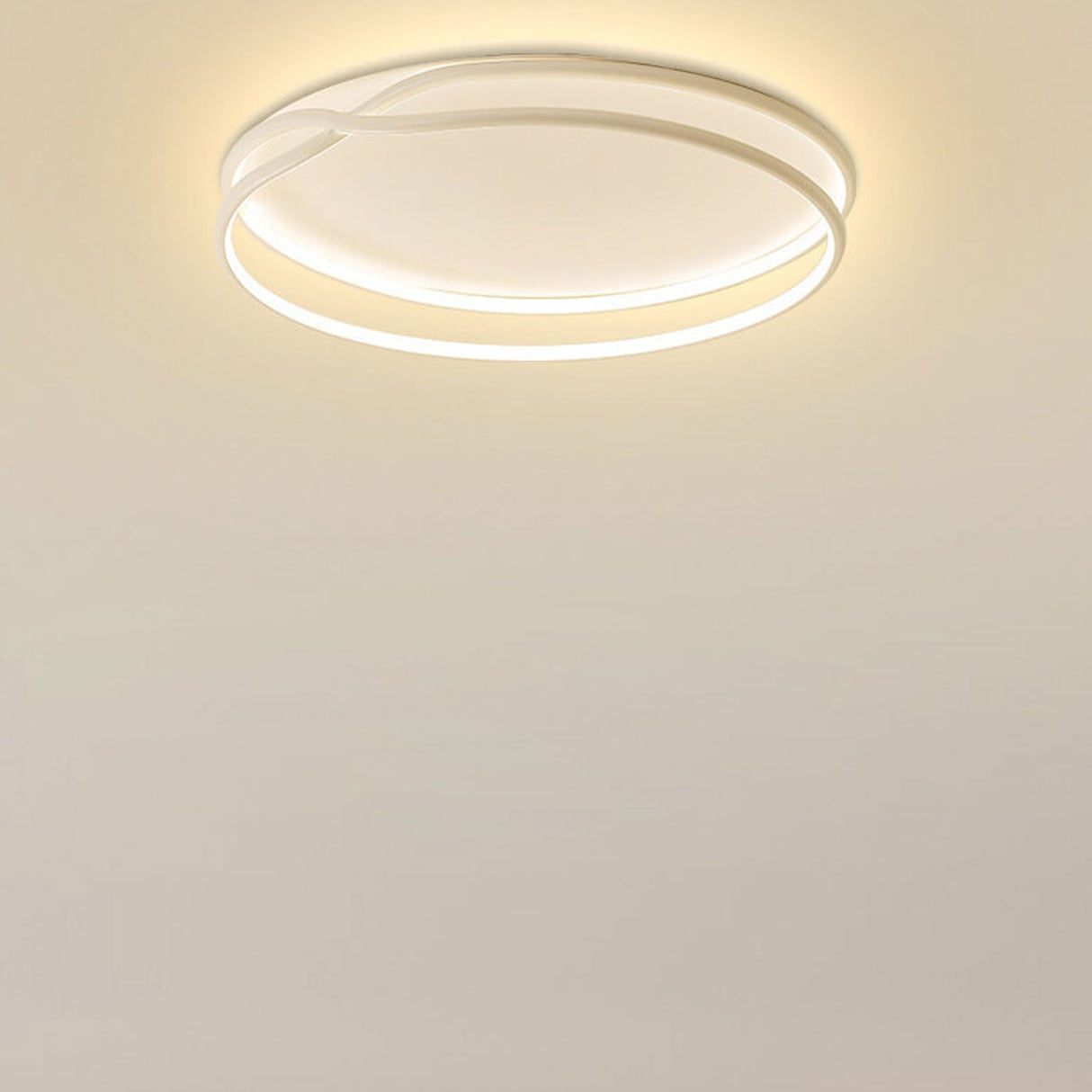 Circula Glow LED Deckenleuchte | Nordisches Minimalistisches Design | Modern & Dimmbar | Runde Form