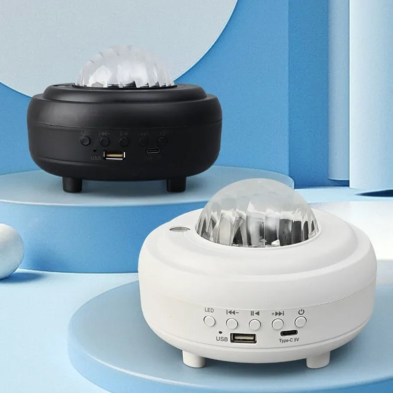 StarSync Bluetooth Audio Sternenlicht Projektor | LED Galaxy Lampe | Atmosphärisches Dekor