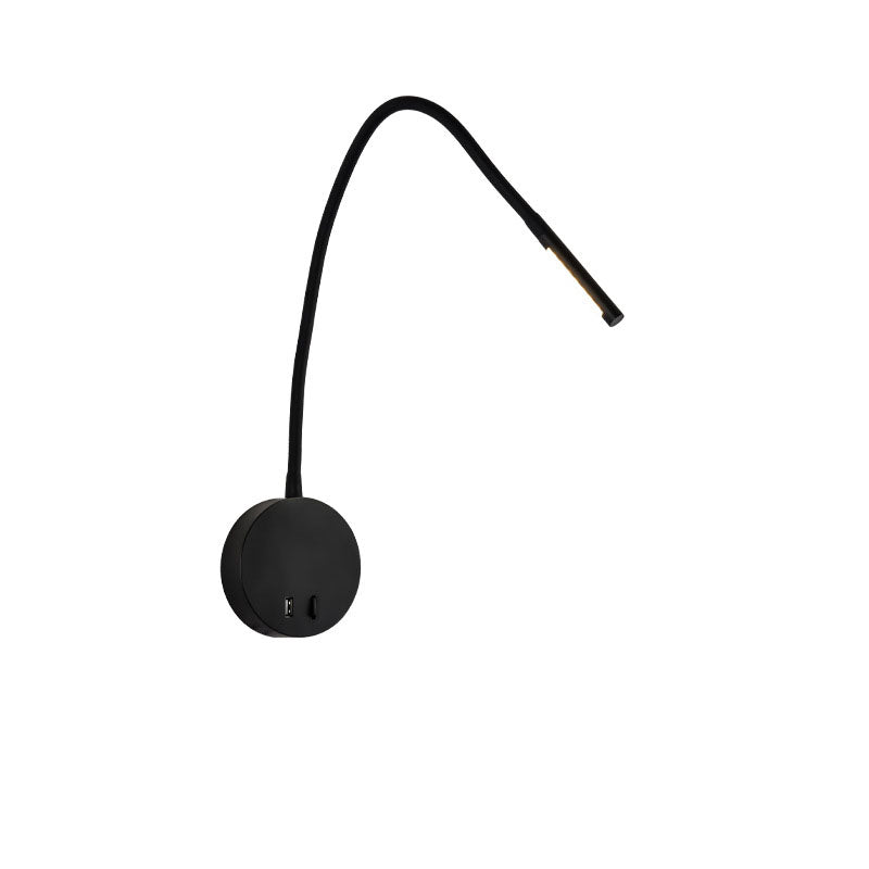 LumaFlex USB LED-Wandleuchte | Wiederaufladbar | Flexibler Silikon-Spot | Leselampe | Modernes Design