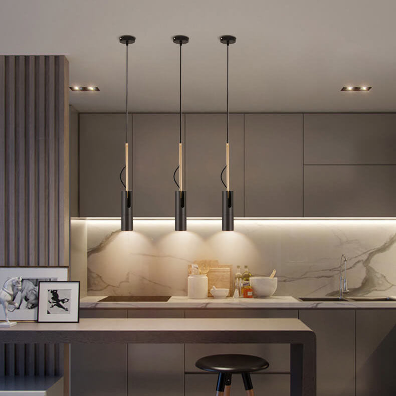 GlintBeam LED Spotlight Hängeleuchte | Minimalistisches Design | Gold | Modern & Funktional | Warmes Licht