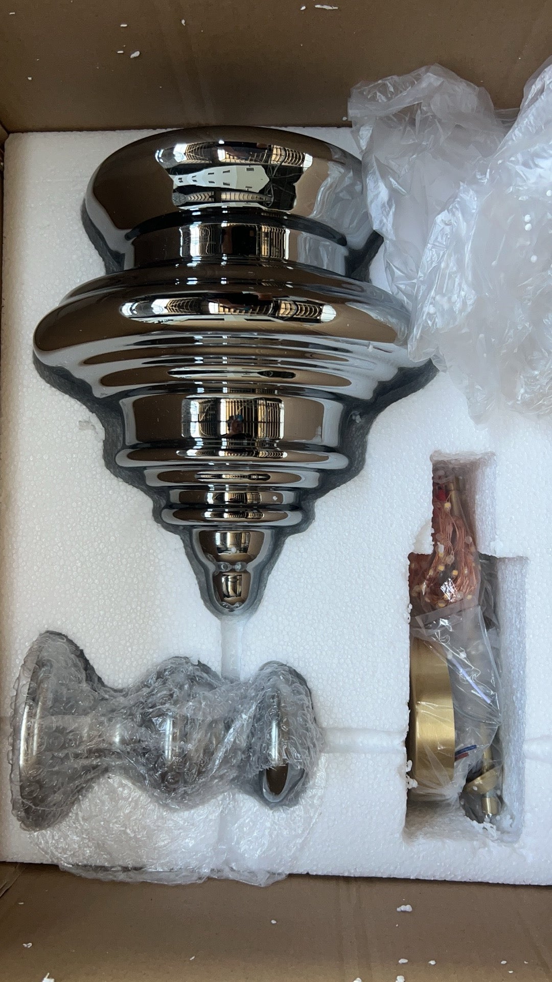 StarLuxe Moderne Graue Glas-Sternenhimmel Pendelleuchte | Dimmbar | Elegante Beleuchtung für Wohn- und Esszimmer